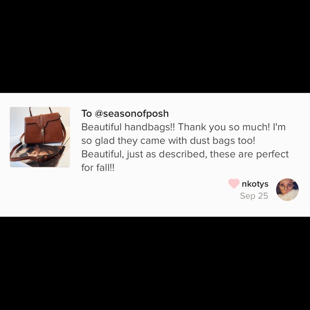 SATCHEL CROC BAG 🍂 - Picture 8 of 8